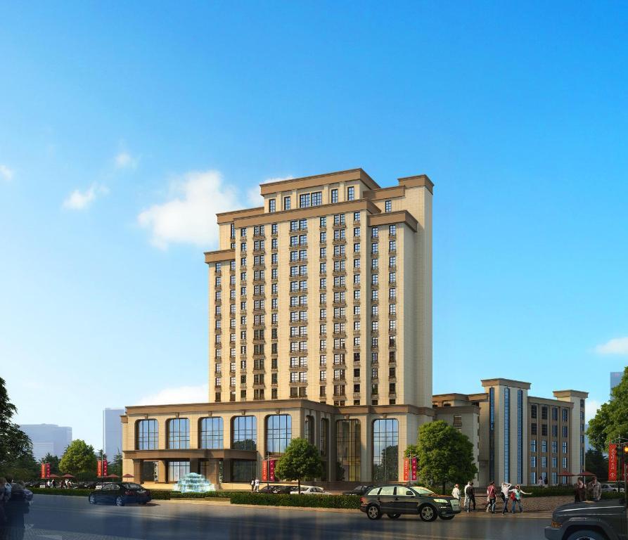 S&N Zhejiang Linhai International Hotel Exteriör bild