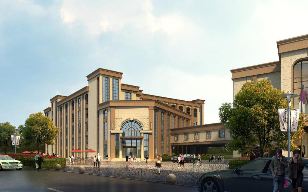 S&N Zhejiang Linhai International Hotel Exteriör bild